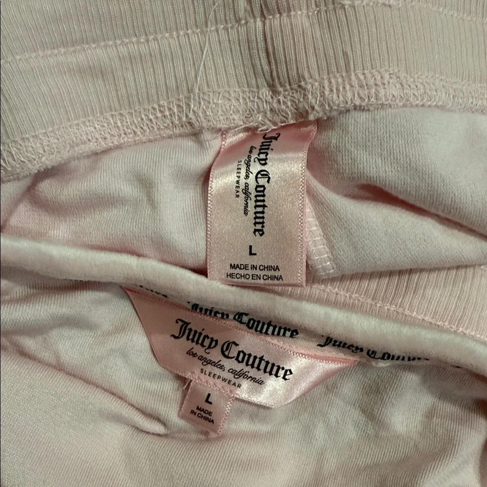 Vintage Y2K‎ Juicy Couture Velour Sleepwear Set Women’s Size Large Loungewear